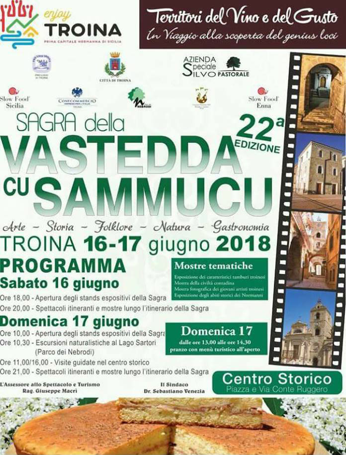 Manifesto Sagra della Vastella cu Sammucu